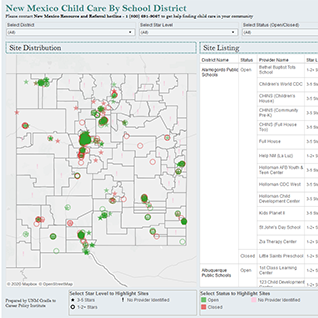 COVID-19 Resource: Licensed Child Care Providers by School District